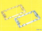 Foot Ball Metal License Frame