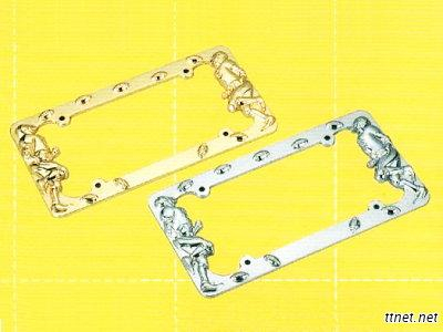 Foot Ball Metal License Frame