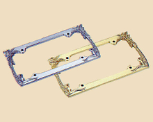 Coconut + Sitting Ladies Metal License Frame