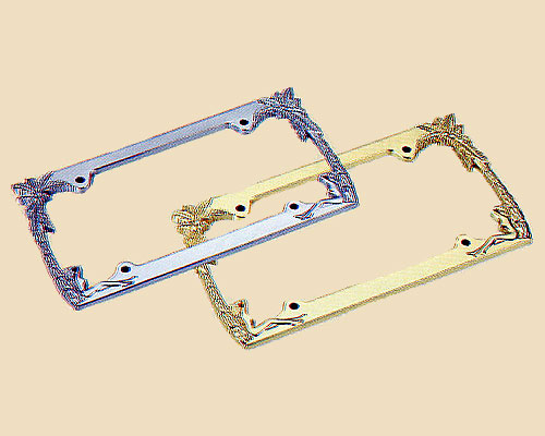 Coconut + Sitting Ladies Metal License Frame