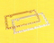 Japan Size Diamond License Frame